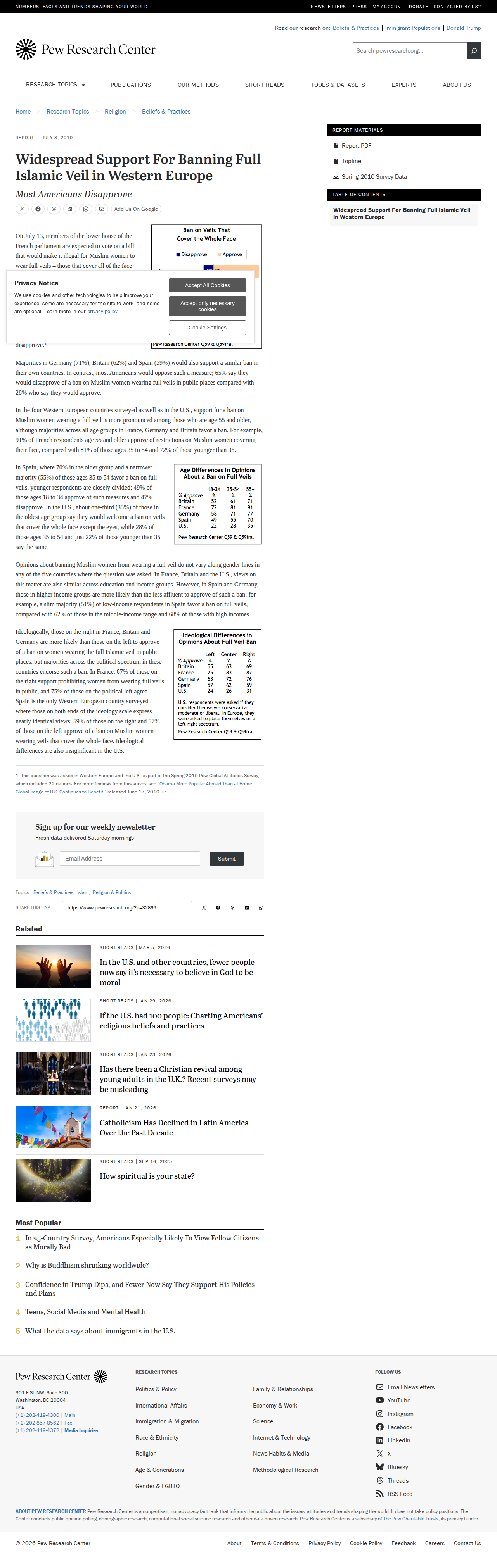 Pew Research screenshot