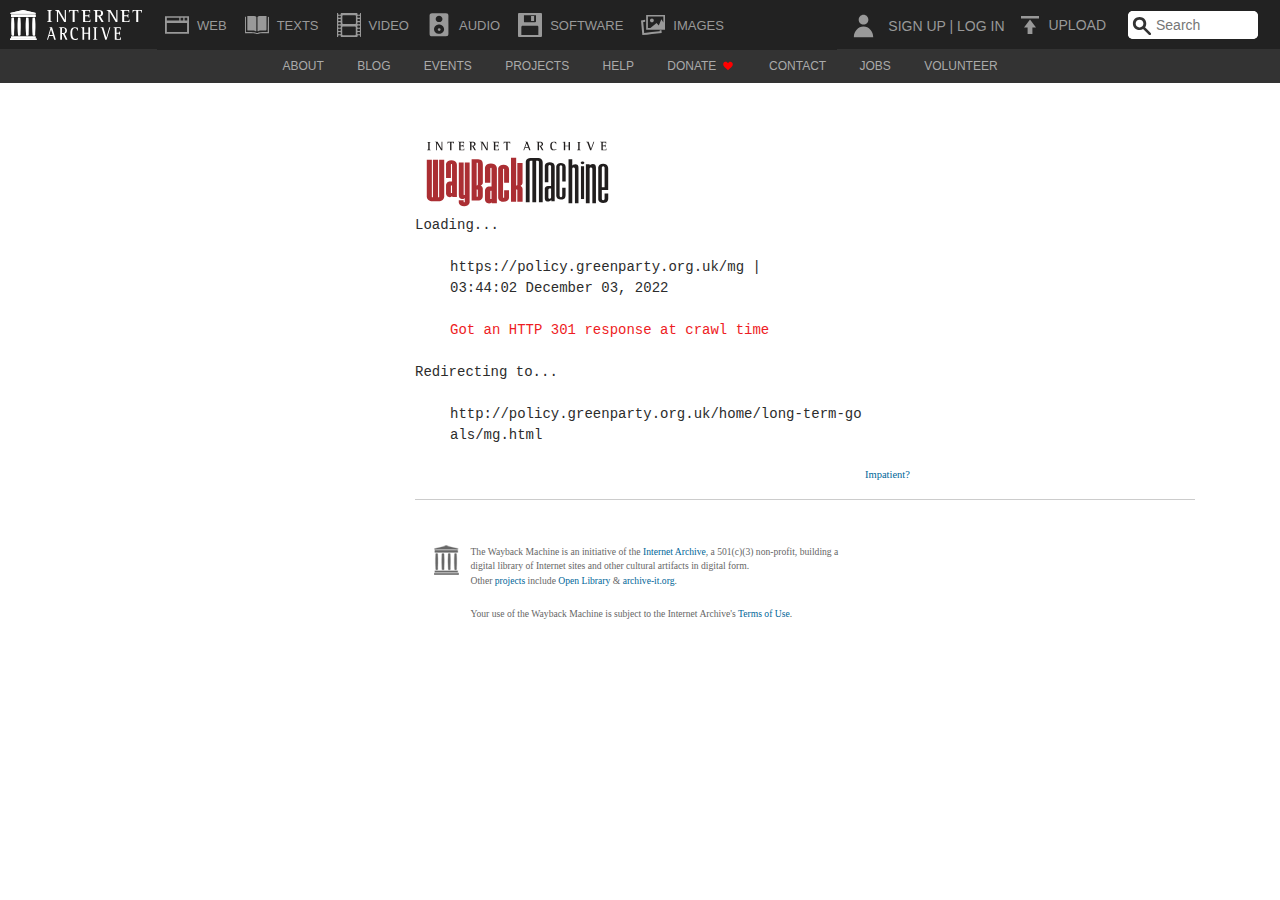 Green Party PSS Migration Chapter