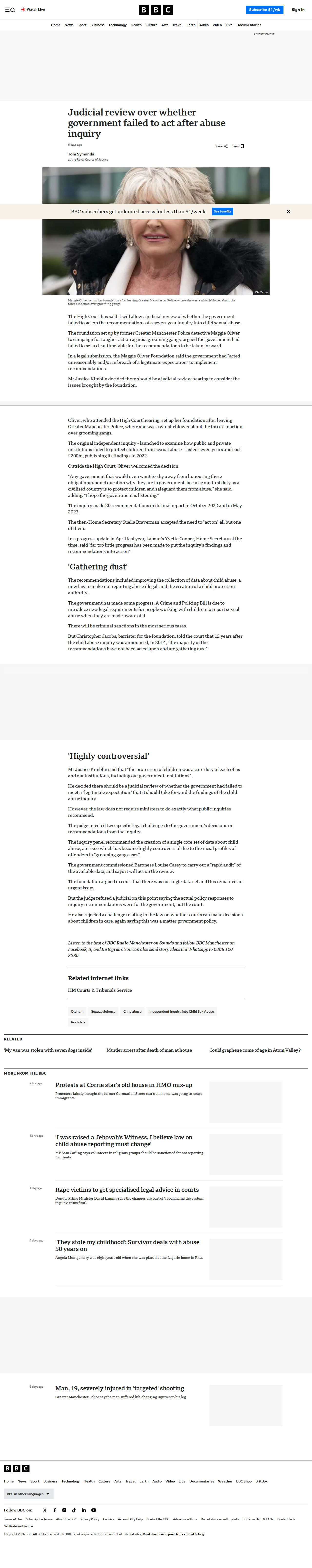 Maggie Oliver Judicial Review Win - BBC